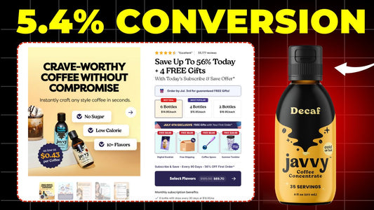 How This SIMPLE Landing Page CHANGE INCREASED Repeat Purchases By 45%