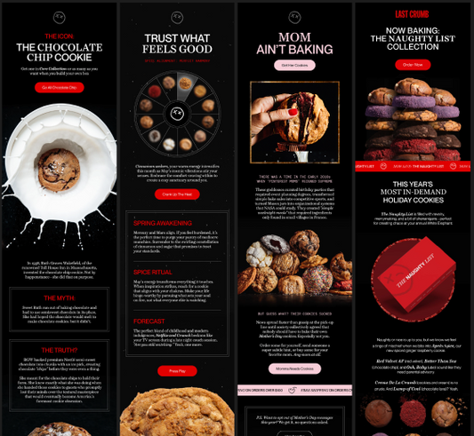 Klaviyo Email Marketing For Cookies Ecommerce Store