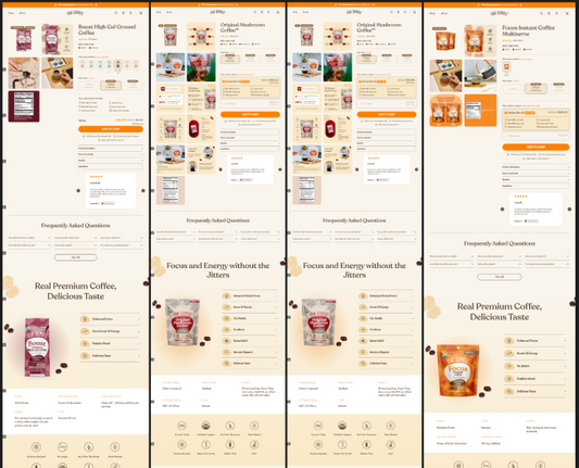Shopify Custom Landing Page Example - Product Page Optimization