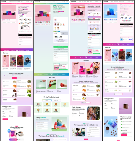 CUSTOM SHOPIFY PRODUCT / LANDING PAGE Design