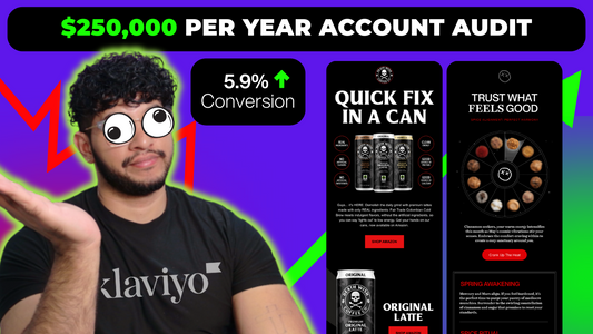 From $250k Per Year to $1.2M+ How to Audit Klaviyo Email Account in 2025 ( 9% Conversion Rate Increase )