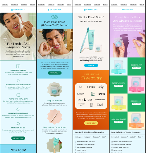 Klaviyo Email Tips for Oral Wellness Brand