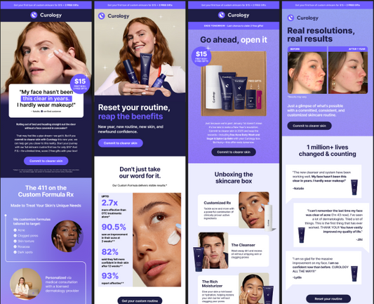 Klaviyo Automation Strategy for Ecommerce Skin Care Brand