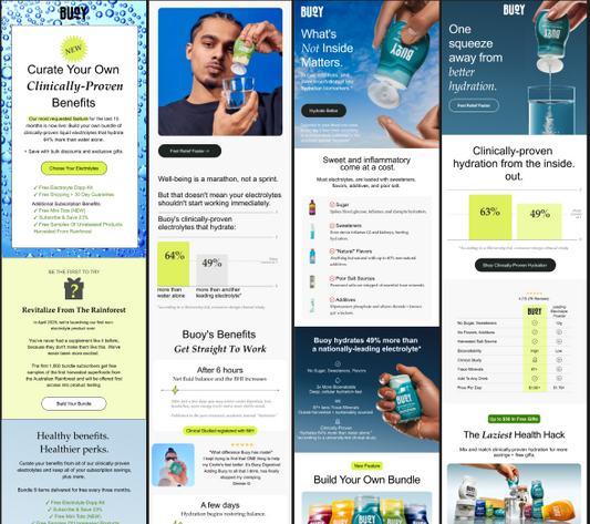Klaviyo Ecommerce and Shopify Email Marketing Flows for Hydration Brands