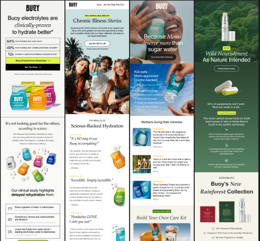 Shopify Email Flows in Klaviyo for Hydration & Wellness Brands