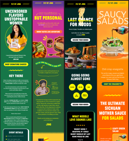 Design Effective Klaviyo Campaigns For Food Ecommerce Brand