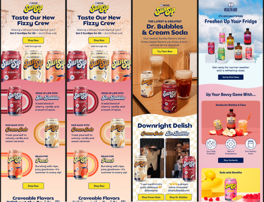 Klaviyo Email Design Tips for Healthy Drink Brands