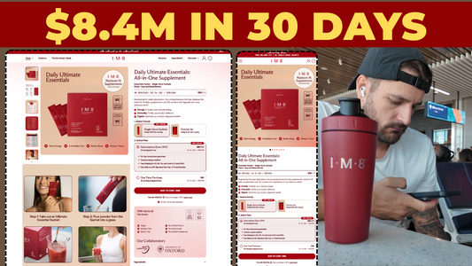 Shopify Landing Page That Pushed $7.9M Monthly Revenue