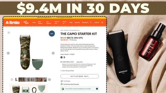 Shopify Landing Page That Doubled Conversions to 9% in 30 Days