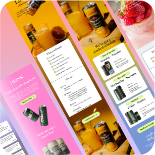 Beverage Brands Email Marketing Templates - 19 Pack Figma Editable Templates - 3.7% Conversion Rate