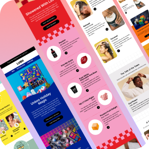 Body & Haircare Brands Email Marketing Templates - 6 Pack Figma Editable Templates - 3.8% Conversion Rate