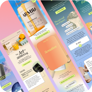 Supplement Brands Email Marketing Templates - 20 Pack Figma Editable Templates - 4.3% Conversion Rate