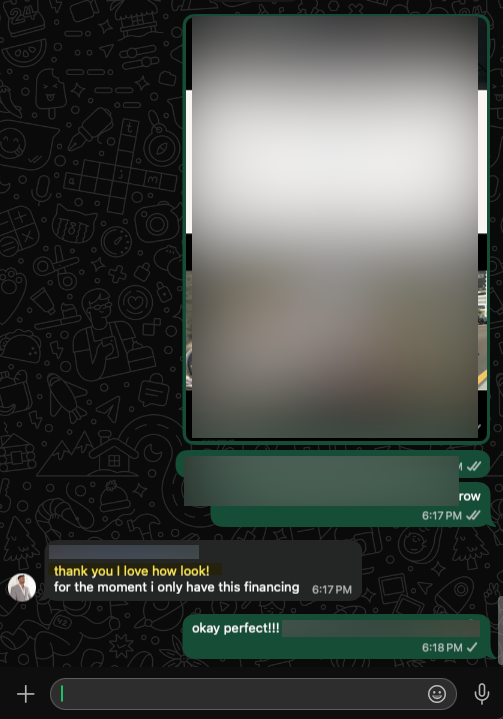 Client testimonial